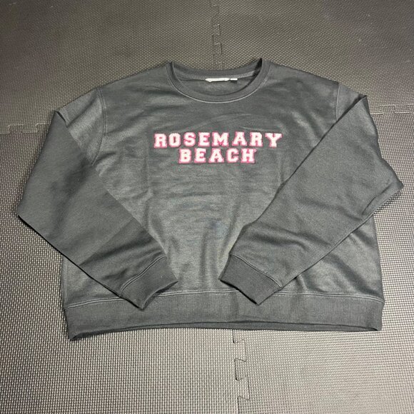 camp david Tops - Camp David Rosemary Beach Graphic Sweatshirt Gray L Made In China